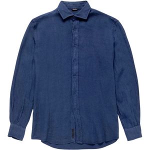RefrigiWear, Heren, Overhemden, Blauw, Maat: S