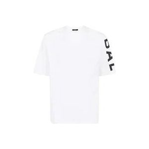 Balmain GAB T-Shirt , White , Heren , Maat: S