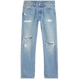 Levi's, Heren, Jeans, Blauw, Maat: W36 Katoen,