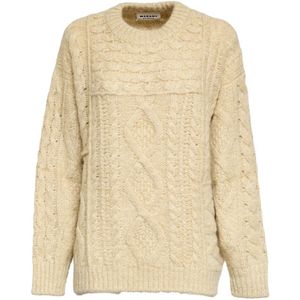 Isabel Marant, Dames, Truien, Beige, Maat: XS Wol,