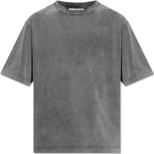 Acne Studios, Heren, Tops, Grijs, Maat: S Katoen,