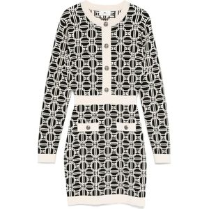 Elisabetta Franchi, Dames, Jurken, Veelkleurig, Maat: M Viscose,