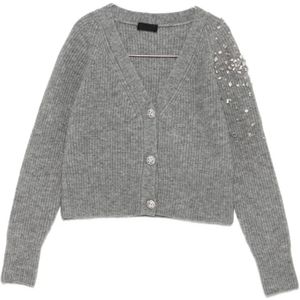 Liu Jo, Dames, Truien, Grijs, Maat: XS