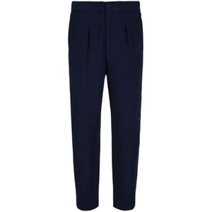 Giorgio Armani, Heren, Broeken, Zwart, Maat: M