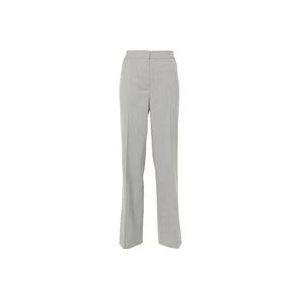 Twinset Melange Grijze Broek , Gray , Dames , Maat: S