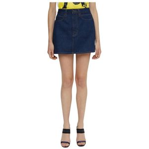 Calvin Klein, Dames, Rokken, Blauw, Maat: W29