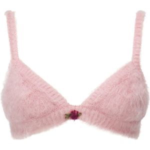 Alessandra Rich, Dames, Ondergoed, Roze, Maat: XS Mohair,