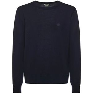 Etro, Heren, Truien, Blauw, Maat: XL