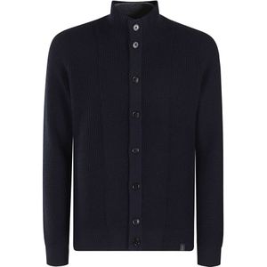 Fay, Heren, Truien, Blauw, Maat: XL Wol,