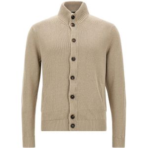 Zanone, Heren, Truien, Beige, Maat: M Katoen,