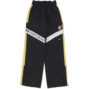 Dames oversize geweven joggingbroek Nike High Rise
