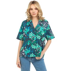 Tommy Hilfiger, Dames, Blouses & Shirts, Veelkleurig, Maat: M Katoen,