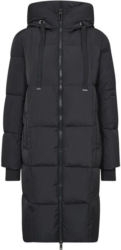 MOS Mosh - Mmnova Square Down Coat - Donsjas - Grijs - Lange Pasvorm