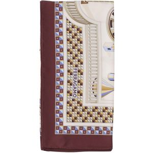 Salvatore Ferragamo, Dames, Accessoires, Veelkleurig, Maat: ONE Size Zijde,