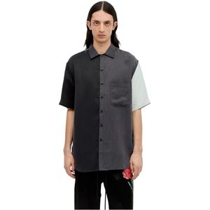 Song for the Mute, Heren, Overhemden, Zwart, Maat: XL