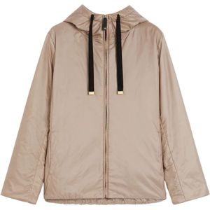 Max Mara, Dames, Jassen, Beige, Maat: XS