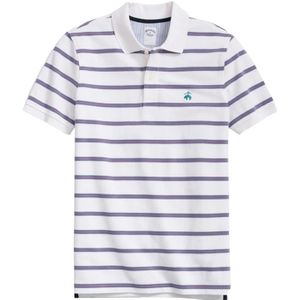 Brooks Brothers, Heren, Tops, Wit, Maat: S Katoen,