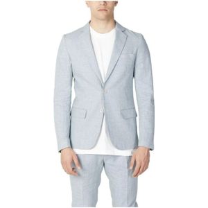 Antony Morato - Heren Blazer - Groen - Katoen/Linnen