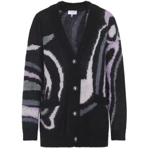 Pucci, Dames, Truien, Veelkleurig, Maat: S Mohair,