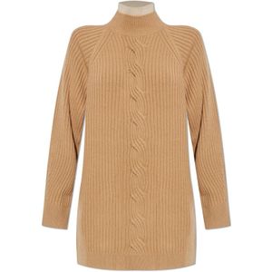 Max Mara, Dames, Truien, Beige, Maat: S Wol,