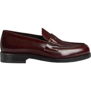 Dsquared2 Zilveren Loafer met Masker Detail , Red , Heren , Maat: 42 EU