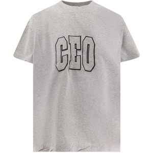 Balenciaga, Dames, Tops, Grijs, Maat: XS Katoen,