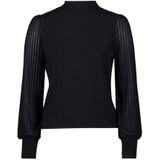 Zero - Gebreide Coltrui - Zwart - Dames - Viscosemix