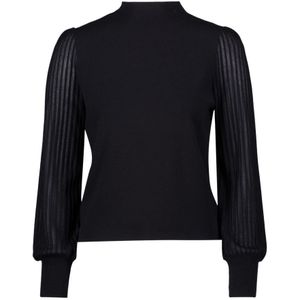 Zero - Gebreide Coltrui - Zwart - Dames - Viscosemix