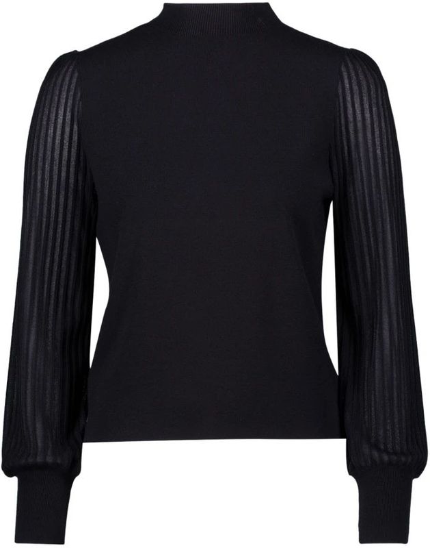 Zero - Gebreide Coltrui - Zwart - Dames - Viscosemix