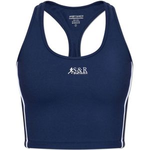 Sporty & Rich, Dames, Sport, Blauw, Maat: XS Nylon,