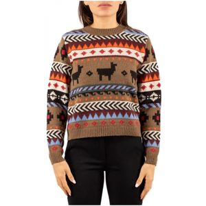 Max Mara - Quirite - Gebreide Trui - Veelkleurig - Alpaca en Wolmix