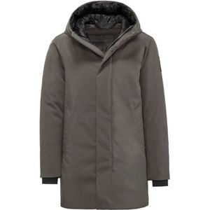 BomBoogie, Heren, Mantels, Beige, Maat: L Leer,