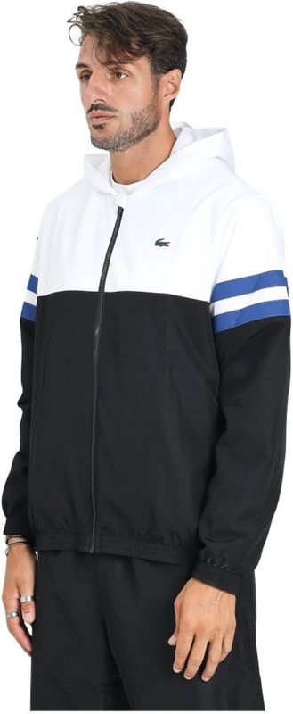 Lacoste - Croc Full Zip Jacket - Tussenjas - Zwart