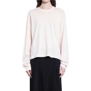 6397, Dames, Tops, Roze, Maat: XS Katoen,