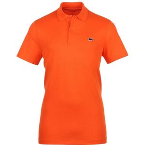 Lacoste, Heren, Tops, Oranje, Maat: XL Katoen,
