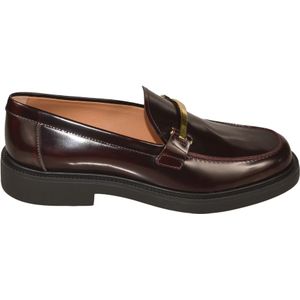 Tod's, Dames, Schoenen, Bruin, Maat: 39 1/2 EU Leer,