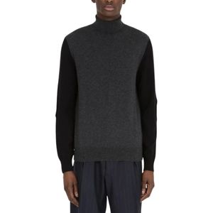 Maison Margiela, Heren, Truien, Grijs, Maat: L Wol,