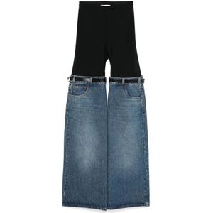 Coperni, Dames, Jeans, Veelkleurig, Maat: 2XS Denim,