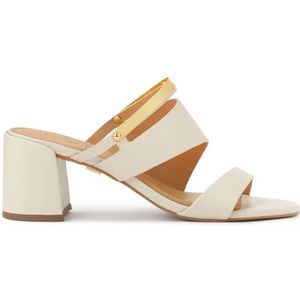 Kazar, Dames, Schoenen, Wit, Maat: 35 EU Leer,