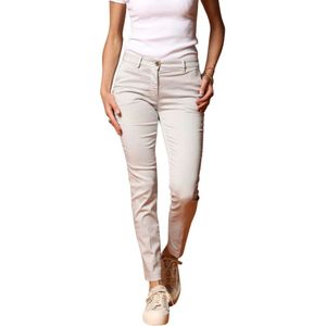 Mason's, Dames, Broeken, Grijs, Maat: XL Satijn,