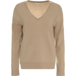 Vince, Dames, Truien, Bruin, Maat: S Kasjmier,