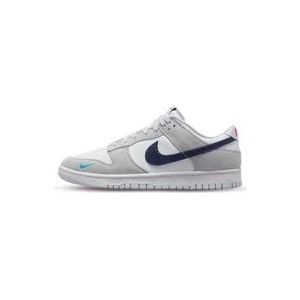 Nike Grijze Mini Swoosh Sneakers , Gray , Heren , Maat: 41 EU