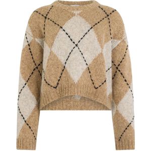 Ballantyne, Dames, Truien, Beige, Maat: S