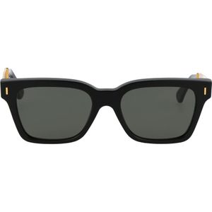 Retrosuperfuture - Francis - Zonnebril - Zwart - 52 MM - Acetaat