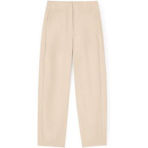 Motivi, Dames, Broeken, Beige, Maat: 2XS Katoen,