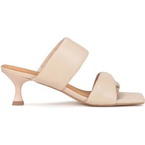 Kazar Studio, Dames, Schoenen, Beige, Maat: 35 EU Leer,