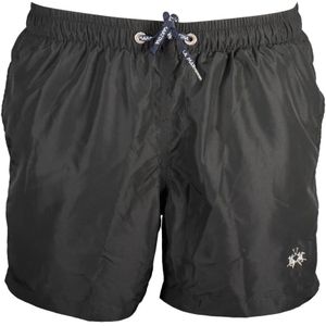 La Martina, Heren, Badkleding, Zwart, Maat: S