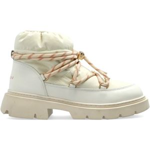 Inuikii - Biker Puffer - Sneeuwlaarzen - Beige - Dames