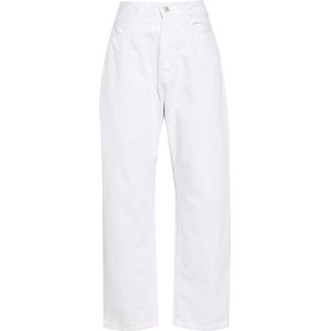 Studio Nicholson, Dames, Broeken, Wit, Maat: XS Denim,