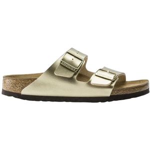 Birkenstock, Dames, Schoenen, Beige, Maat: 41 EU Suède,